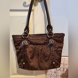 Gianni Bini Chocolate Brown Shoulder Bag
